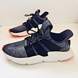 Adidas Prophere Men's Size 11 Black Grey Knit Sneakers Running Shoes Pre-Owned